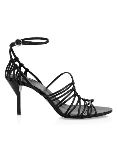 3.1 Phillip Lim Women's Lilly Knotted Leather Sandals In Black