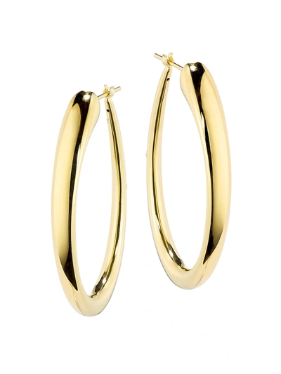 Roberto Coin 18k Yellow Gold Hoop Earrings