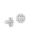 Majorica Women's Allegra Faux-pearl & Stainless Steel Cage Stud Earrings In White