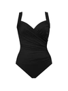 Miraclesuit Swim, Plus Size Sanibel One-piece Slimming Swimsuit In Black