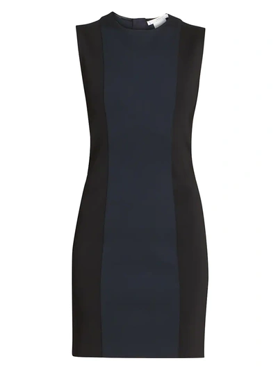 Givenchy Women's Bicolor Punto Milano Sheath Dress In Oxford
