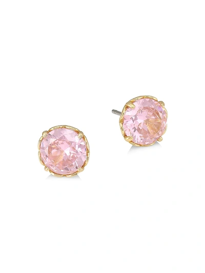 Kate Spade That Sparkle Round Earrings In Pink