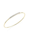 Phillips House Women's Affair 14k Yellow Gold & Diamond Wire Strap Bracelet