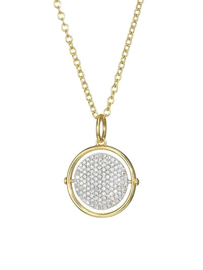 Phillips House Women's Affair 14k Yellow Gold & Diamond Infinity Spinner Necklace