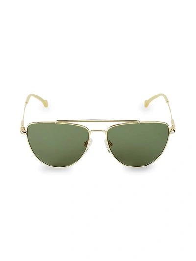 Colors In Optics 59mm Collins Aviator Sunglasses In Gold