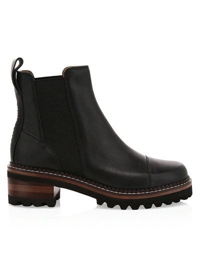 See By Chloé Mozart Chelsea Boots In Nero