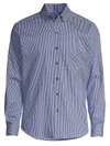 Robert Graham Charlie Classic Fit Check Sport Shirt In Navy