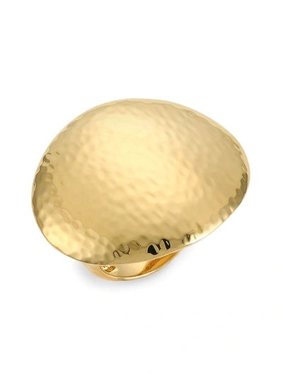 Ippolita Classico Statement 18k Yellow Gold Crinkle Dome Ring