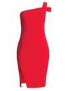 Likely Packard Cutout Sheath Dress In Scarlet