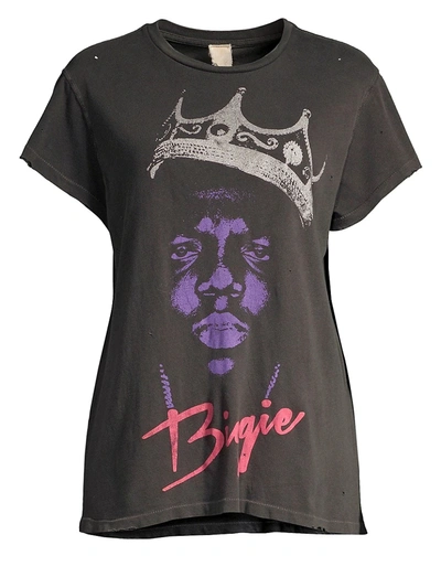 Madeworn Women's Biggie Neon Crew Tee In Pigment