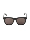 Saint Laurent 55mm Square Sunglasses In Black