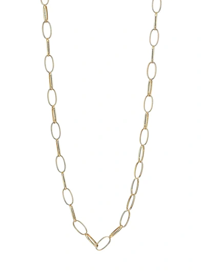 Vhernier Ottovolante 18k Rose Gold Long Chain Necklace