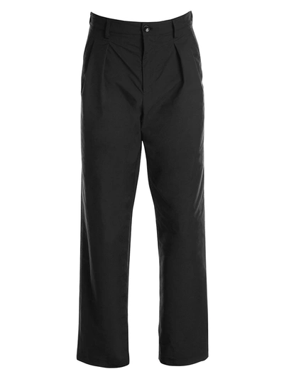 Valentino Relaxed-fit Straight Pants In Nero