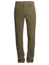 Rag & Bone Slim Fit Corduroy Pants In Army