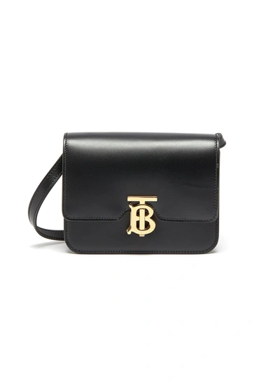Burberry Crossbody Tb Small Bag In Black (black)