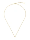 Celara Aurora 14k Yellow Gold & Diamond Pav Star Necklace