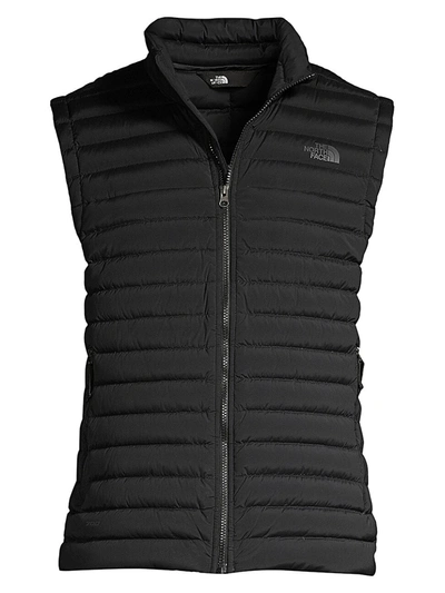 The North Face Packable Stretch Down Vest In Black