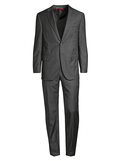 Isaia Men's Abito Classic-fit Wool Suit In Grey