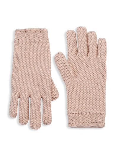 Loro Piana Cashmere Gloves In Fragrant Freesia