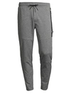 Greyson Sequoia Tapered Joggers In Smoke Heather