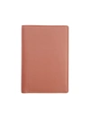 Royce New York Rfid-blocking Leather Passport Case In Tan