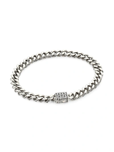 John Hardy Men's Classic Chain Sterling Silver Curb Link Medium Bracelet