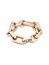 Pomellato Iconica 18k Tri-tone Gold Bold Chain Bracelet