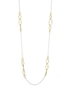 Marco Bicego Women's Marrakech Onde 18k Yellow Gold Coil & Rolo Link Medium Chain Necklace