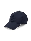 Loro Piana Men's Wind Baseball Hat In Dark Blue