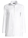 Lafayette 148 Women's Swiss Cotton Forrest Top In White