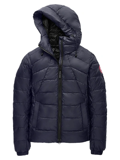 Canada Goose Arctic Program Abbott Packable Down Hoodie In Admiral Navy