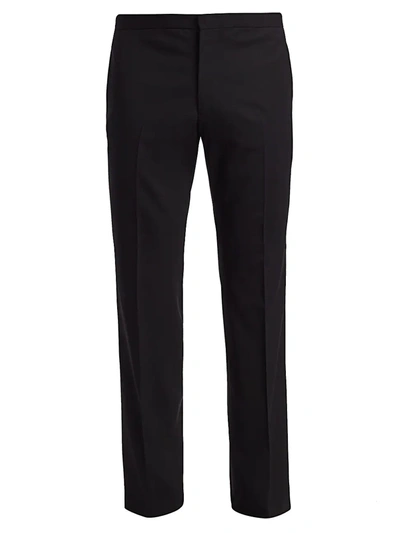 Emporio Armani Tuxedo Trousers In Black