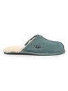 Ugg Scuff Fur-lined Mule Slippers In Salty Blue