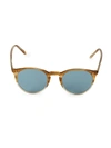 Oliver Peoples O'malley 48mm Polarized Phantos Sunglasses In Light Beige