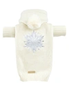 Max-bone Disney's Frozen 2  Sequin Snowflake Dog Sweater In Neutral