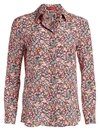 Altuzarra Women's Chika Dragon Fruit-print Silk Blouse