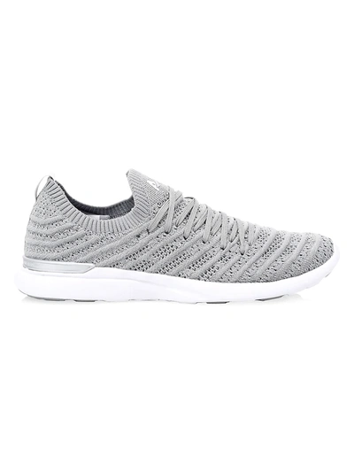 Apl Athletic Propulsion Labs Women's Women's Techloom Wave Sneakers In Silver