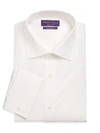 Ralph Lauren Men's Aston Cotton Poplin Dress Shirt In White