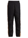 Acne Studios Men's Phoenix Face Track Pants In Black