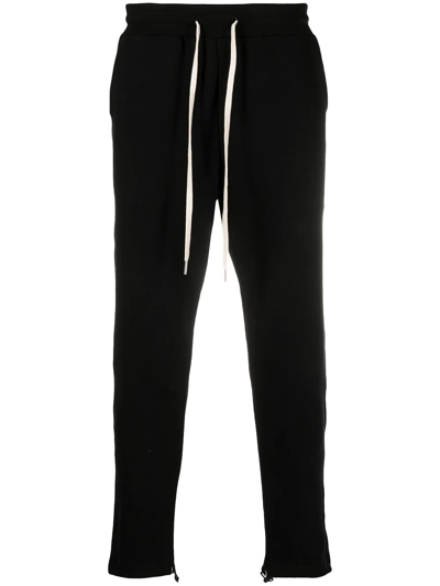 John Elliott Drawstring-fastening Waist Trousers In Black