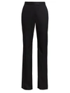 Stella Mccartney Wool Bootcut Trousers In Black