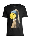 Elevenparis Men's Smiley Girl Graphic T-shirt In Black