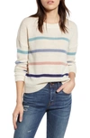 Rails Perci Multi-stripe Sweater In Seaside Stripe
