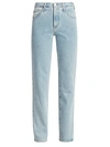 Ag Alexxis Mid-rise Straight Jeans In 1992 Primer