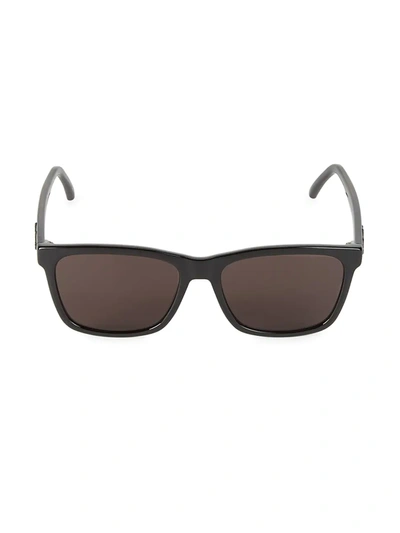 Saint Laurent 56mm Square Sunglasses In Black