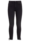 Hudson Barbara High-rise Lace Up Skinny Jeans In Helix
