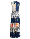 Carolina K Women's Natalic Print Open-front Dress In Terracotta Tile Multi