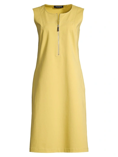 Lafayette 148 Audren Shift Dress In Quince