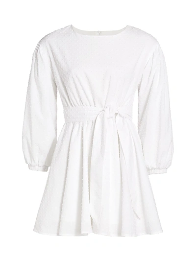 Andamane Doina Fit & Flare Dress In White