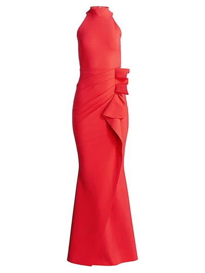Chiara Boni La Petite Robe Gudrum Sleeveless Mermaid Gown -100% Exclusive In Red